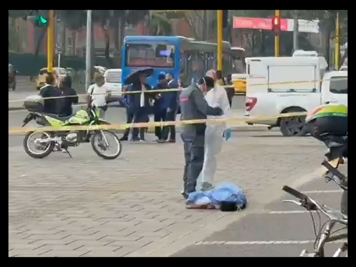 Crimen en Salitre hoy se suma a la racha de sicariatos que azota a la ciudad de Bogotá. | Foto: Captura de video.
