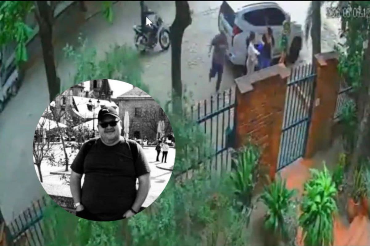 Un video muestra al sicario que asesinó este sábado 6 de junio de 2026 al reconocido periodista judicial Cristian Herrera en Cúcuta.