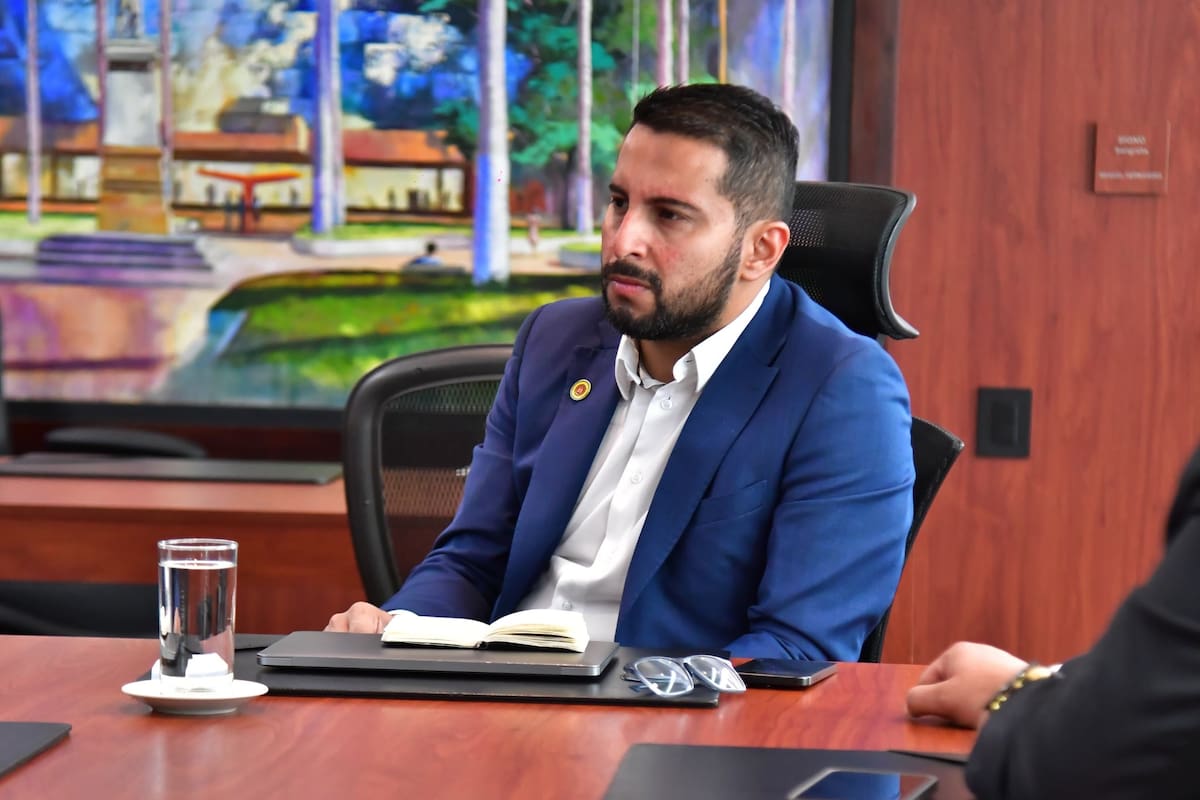 Cristian Portilla, alcalde de Bucaramanga.