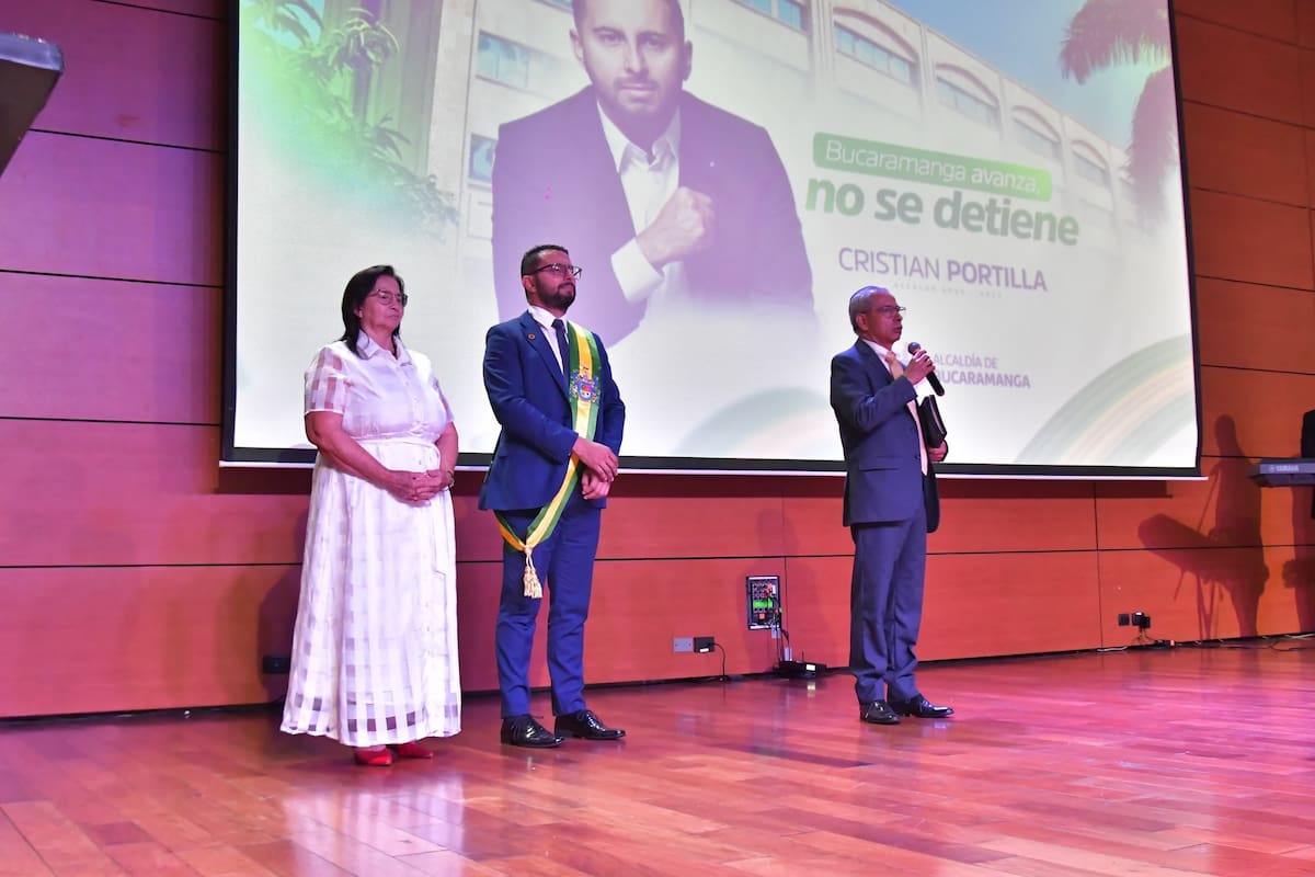 Cristian Portilla, Alcalde de Bucaramanga