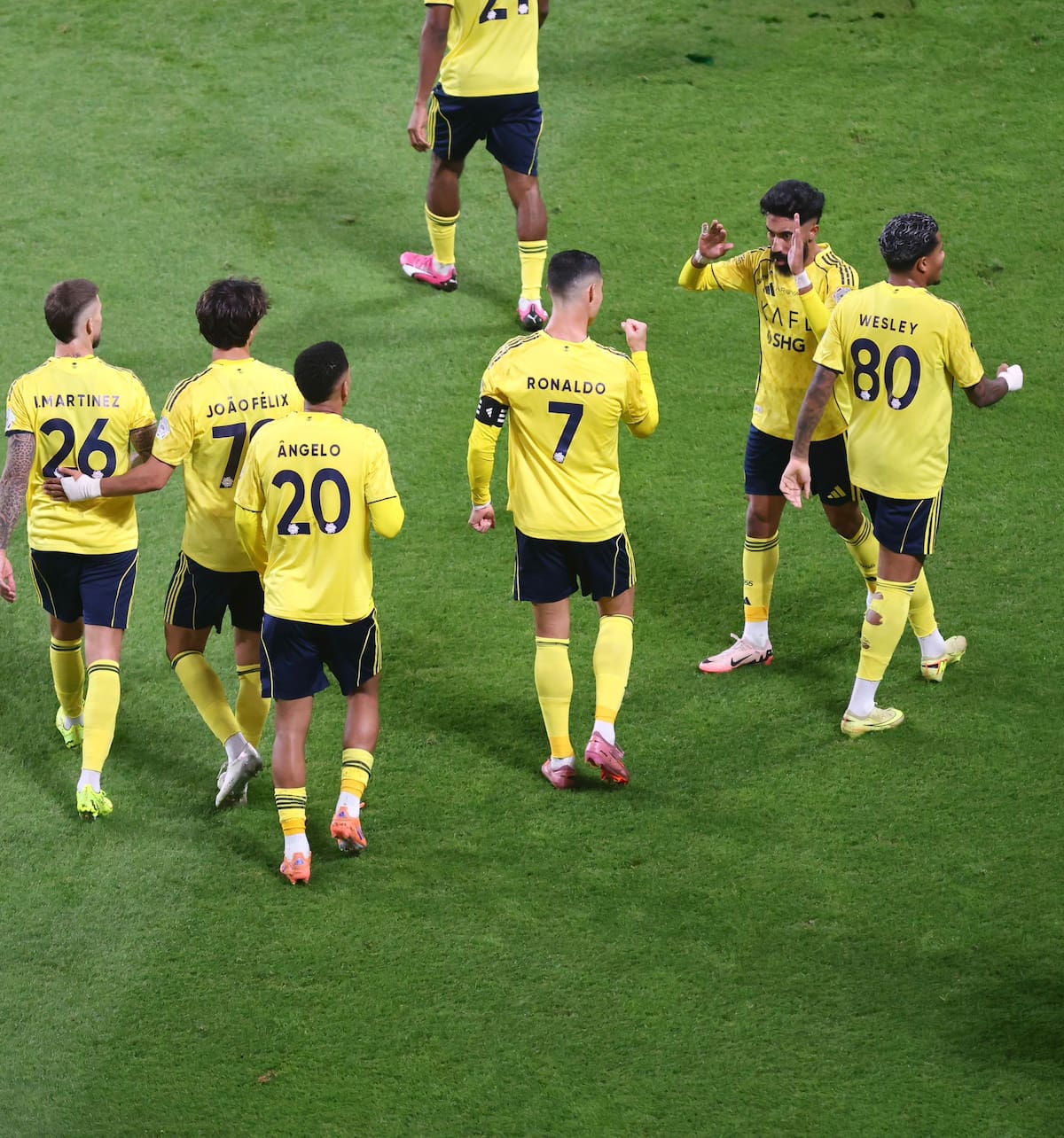 Cristiano Ronaldo habló del reto de llegar a los 1.000 goles como futbolista profesional. Foto: Al Nassr.