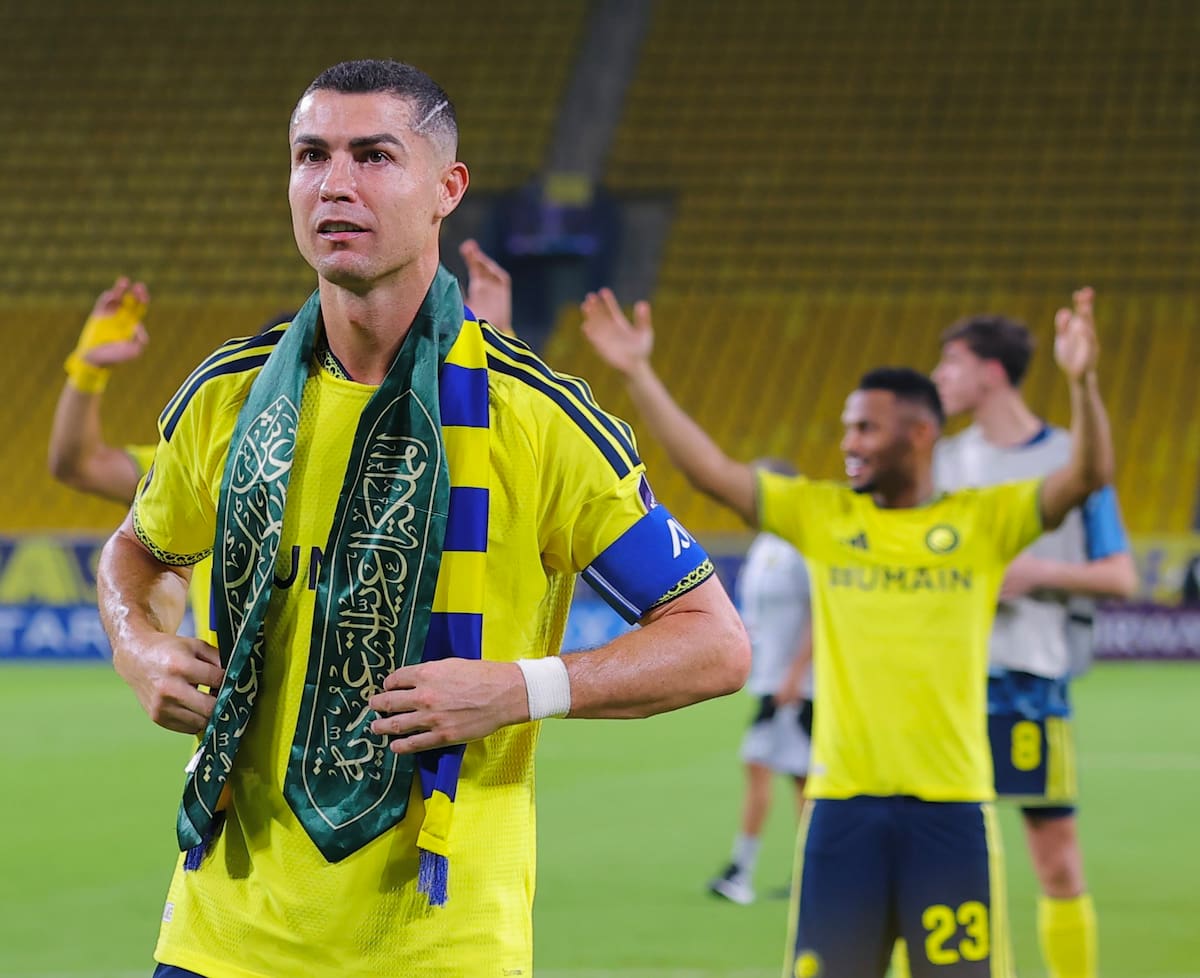 Cristiano Ronaldo se acerca a la cifra de los 1.000 goles como futbolista profesional. Foto: Al Nassr.