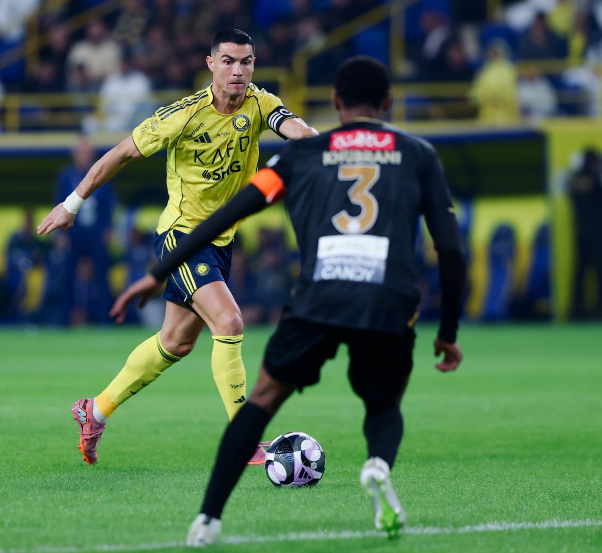 Cristiano Ronaldo convirtió un nuevo gol en la victoria de Al Nassr. //Foto tomada de redes sociales: @AlNassrFC