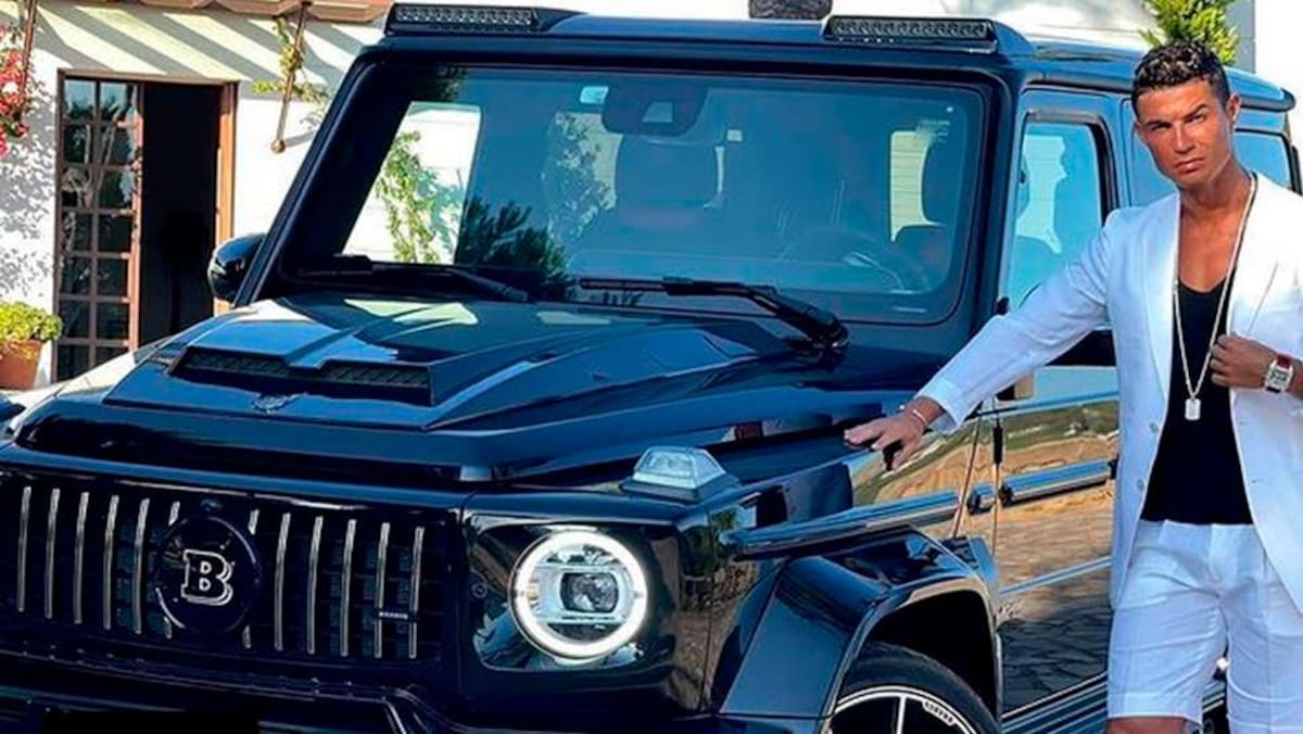 El nuevo Mercedes-AMG G 63 Cabriolet personalizado que sumó Cristiano Ronaldo a su colección es una pieza de ultra lujo. /FOTO: Redes