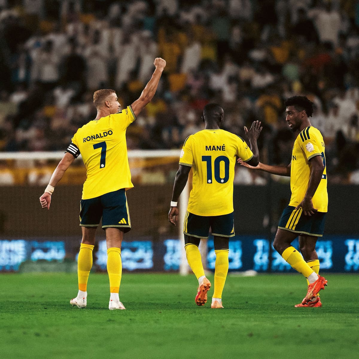 Cristiano Ronaldo volvió a marcar con el Al Nassr. Foto: Al Nassr.