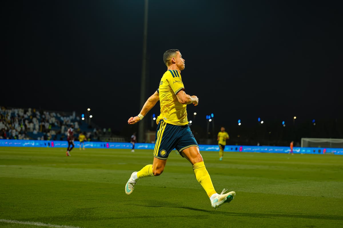 Cristiano Ronaldo llegó a 982 goles como futbolista profesional. Foto: Al Nassr.