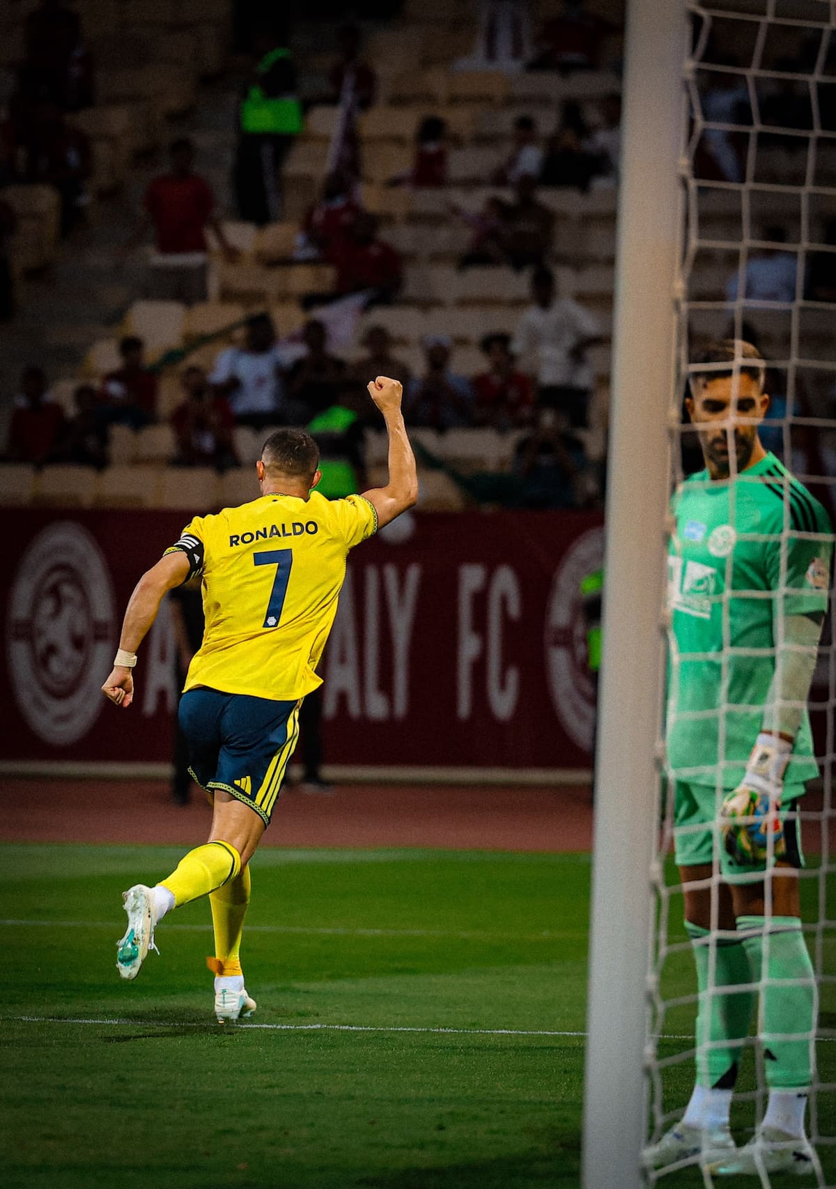 Cristiano Ronaldo llegó a 982 goles como futbolista profesional. Foto: Al Nassr.
