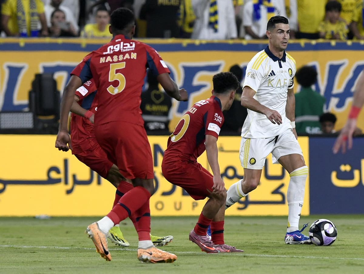 Con doblete de Cristiano, Al Nassr ganó la liga saudí y acabó la maldición. /FOTO: EFE
