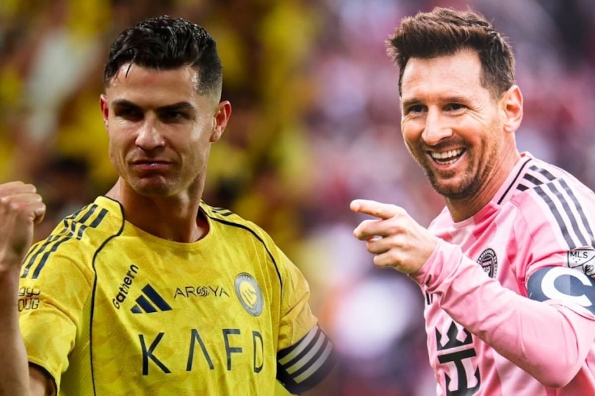 Cristiano Ronaldo y Lionel Messi viven un interesante duelo por el título de goleador Mundial. Foto: Al Nassr e Inter Miami.