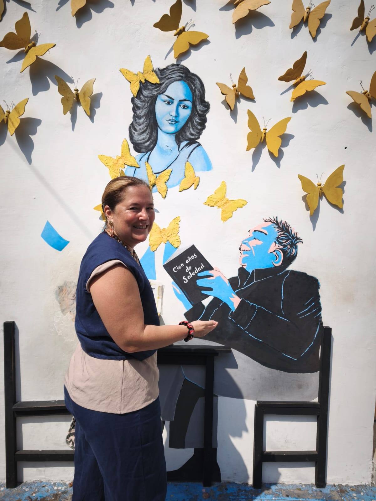 Cristina Díaz, artista y escritora bumanguesa. Foto suministrada/VANGUARDIA
