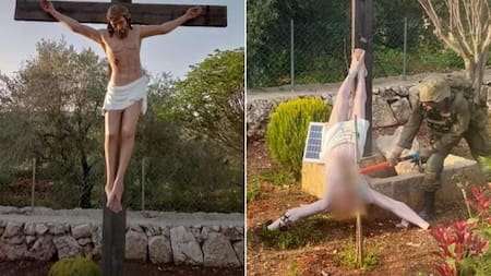 Indignación por soldado israelí que destruyó imagen de Jesús: expulsados dos militares