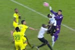 Penalti contra Bucaramanga ante Águilas: el reclamo de Javier Tetes y el análisis arbitral