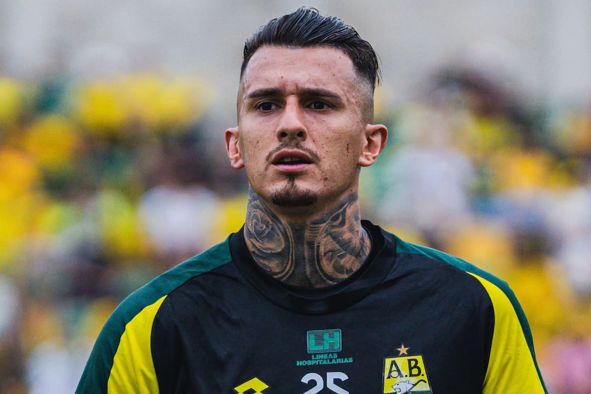 Cristopher Fiermarín, arquero de Atlético Bucaramanga. Foto: cortesía AB.