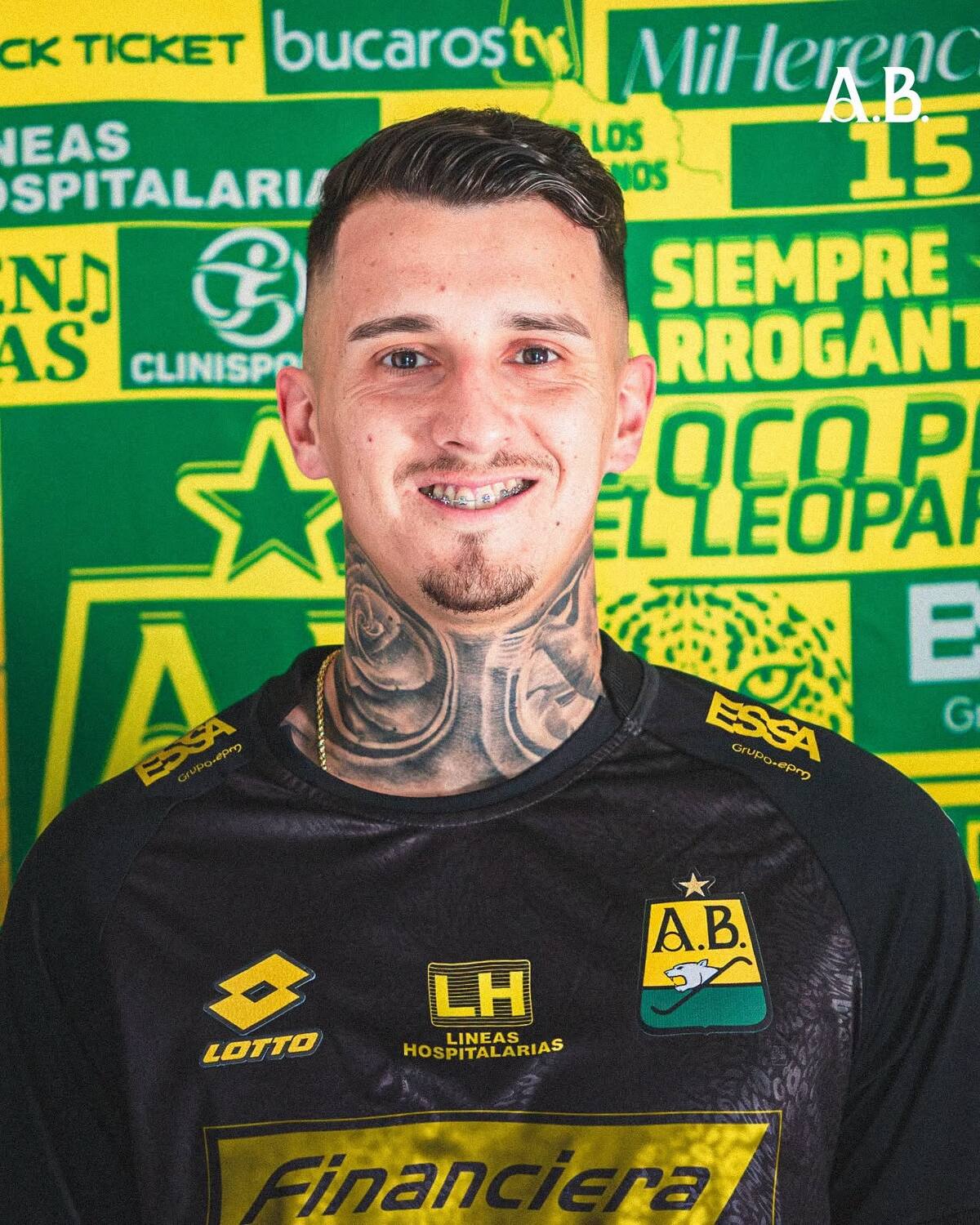 Cristopher Fiermarín contó por qué eligió al Atlético Bucaramanga y cómo quiere ganarse a la afición. Foto: Atlético Bucaramanga