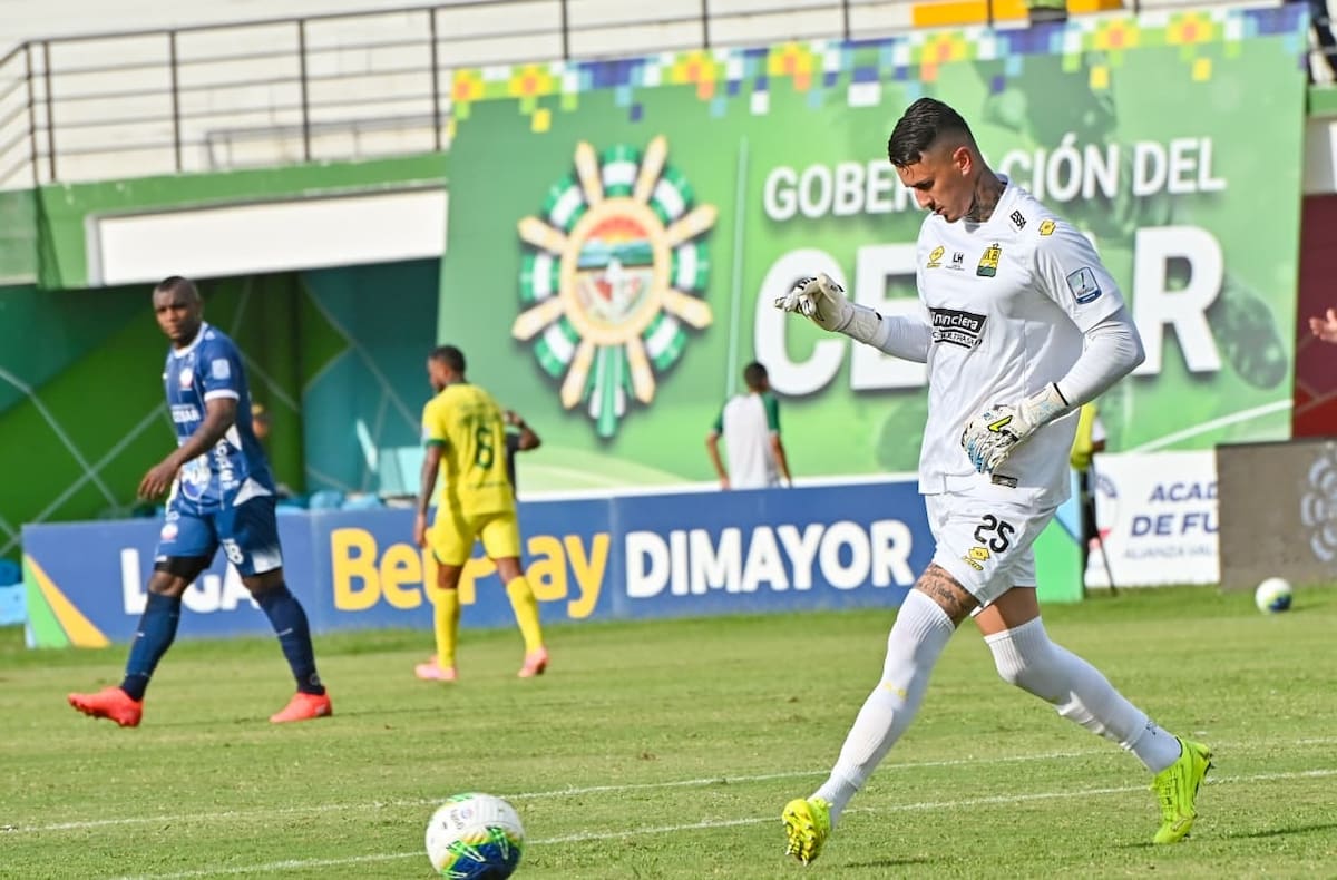 Cristopher Fiermarín no se conforma pese al triunfo del Atlético Bucaramanga: esto dijo. Foto: Richard Dangond/Colprensa