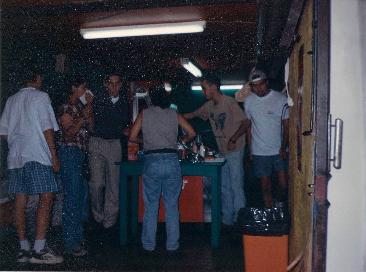 Así se veía El Garaje en sus inicios. Foto: Suministrada.