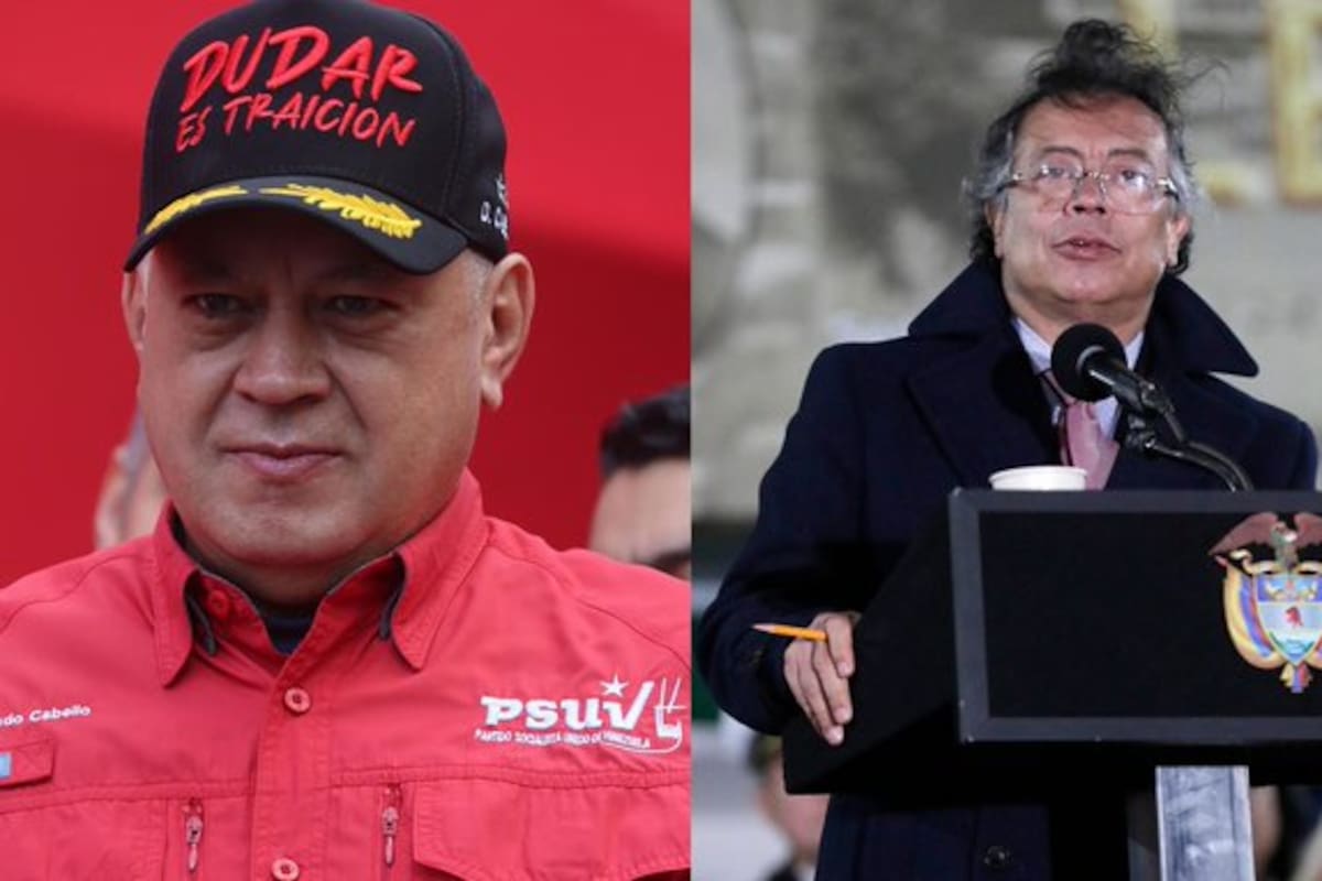 Gustavo Petro responde a Diosdado Cabello por propuesta binacional antidrogas.