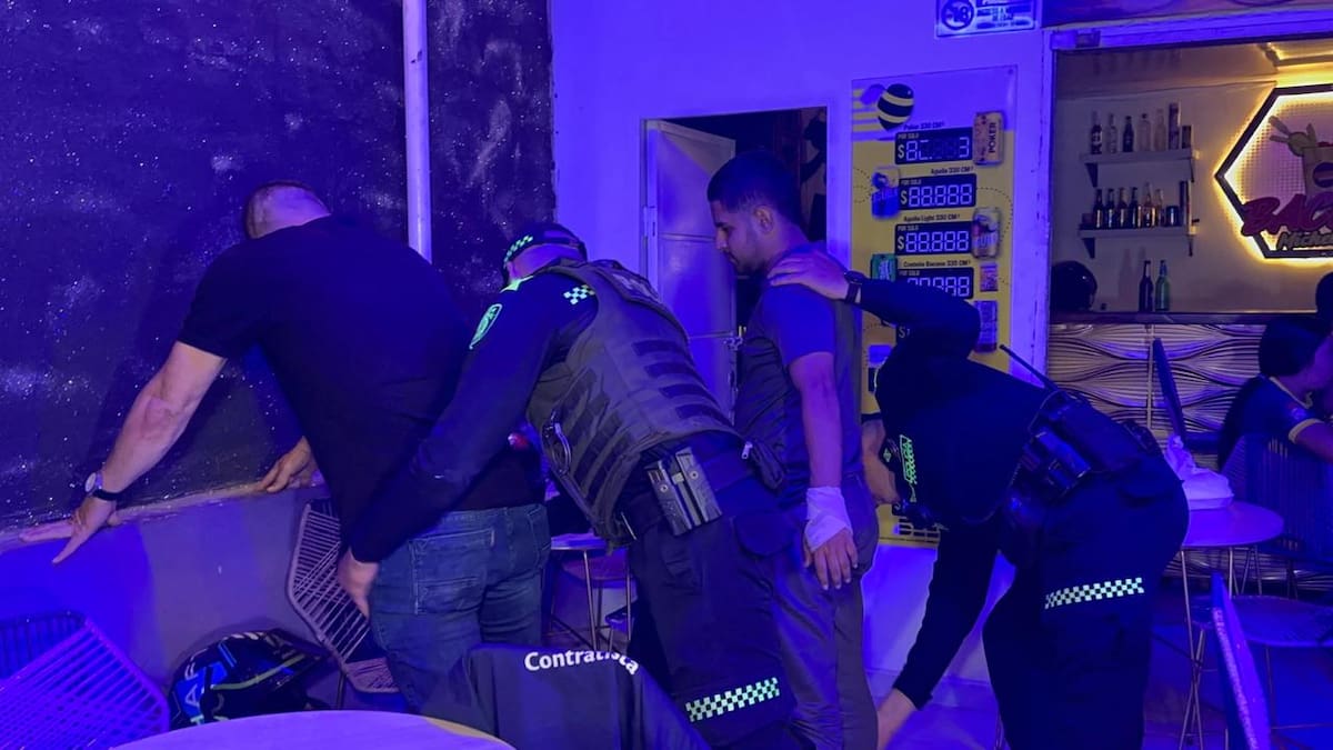 Operativos en zonas de rumba de Bucaramanga.