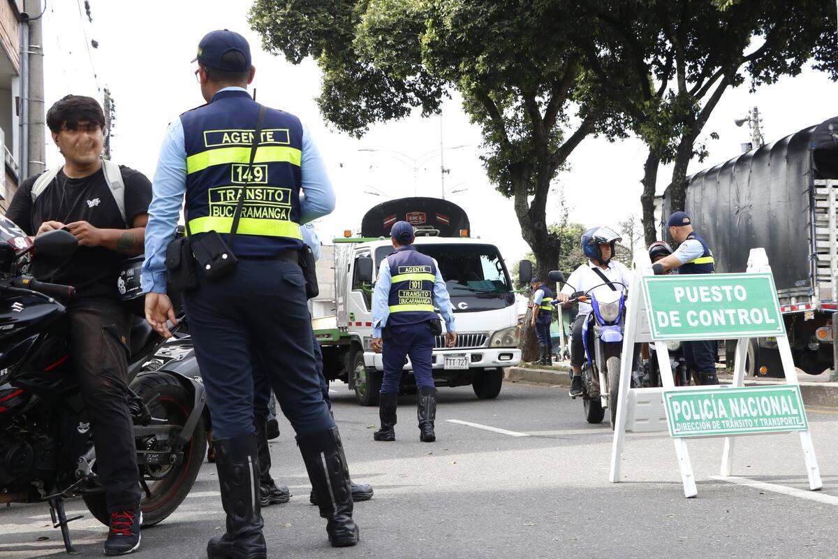¿Cuál es el pico y placa de este sábado 24 de mayo en Bucaramanga y el área metropolitana?