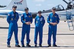 Cuatro astronautas intentarán este jueves el viaje más rápido de Estados Unidos a la EEI