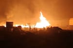Incendio en Soacha deja cuatro capturados por presuntas quemas ilegales
