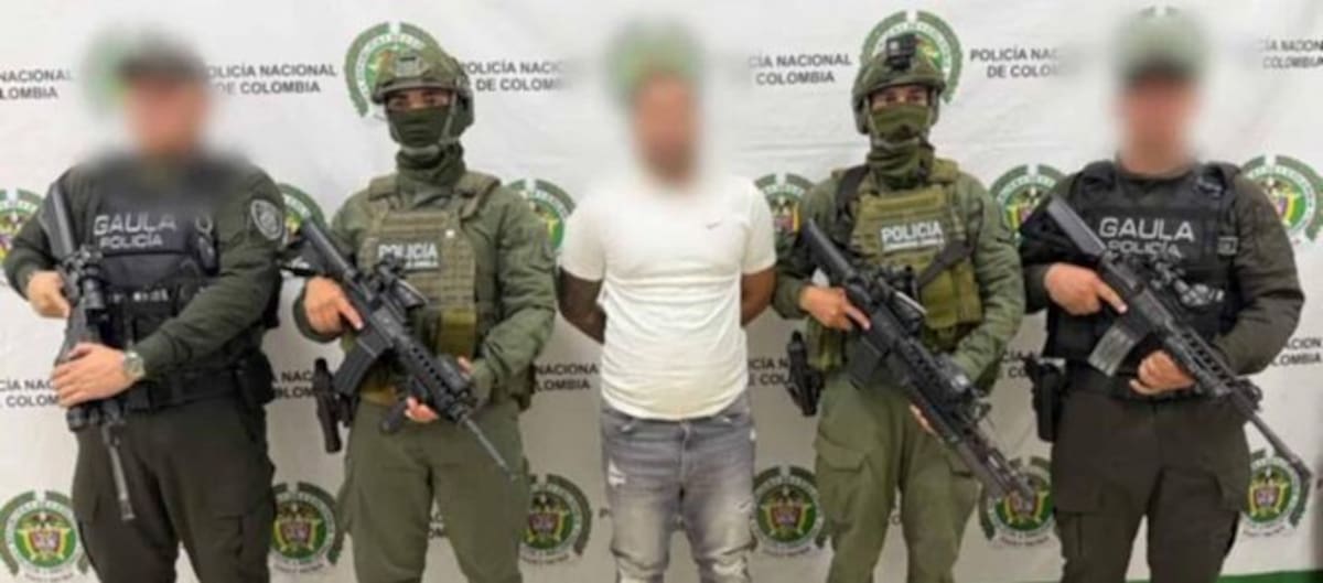 Capturaron en Santa Marta a alias ‘Cucaracho’, uno de los jefes del Tren de Aragua.