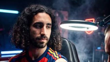 ¡Insólito! Cucurella se tatuó la cara de Luis de la Fuente tras el Mundial 2026