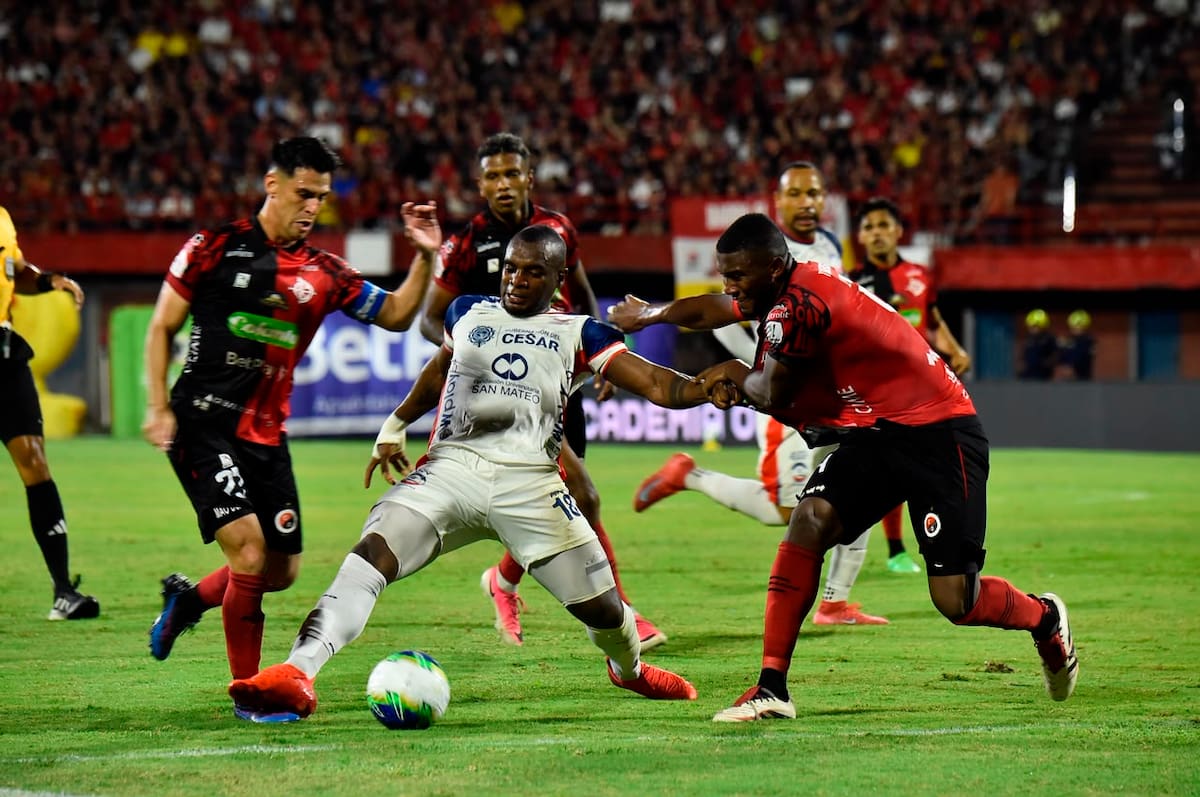 Cúcuta logró el segundo triunfo sucesivo al vencer de local a Alianza, en la séptima fecha de la Liga BetPlay II de 2026. Foto: Colprensa.