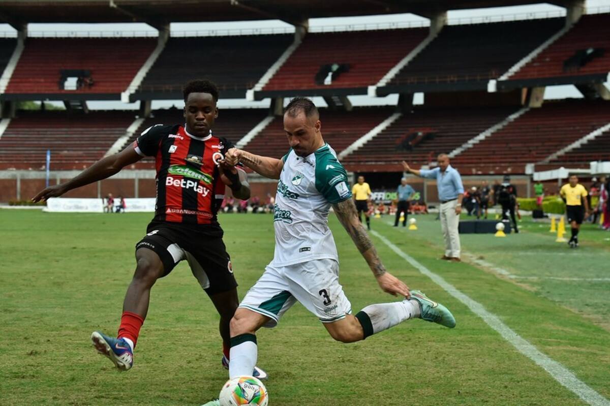 Deportivo Cali, en el regreso de Rafael Dudamel a la dirección técnica, venció 2-0 a Cúcuta Deportivo, en el estadio General Santander. Foto: Colprensa.