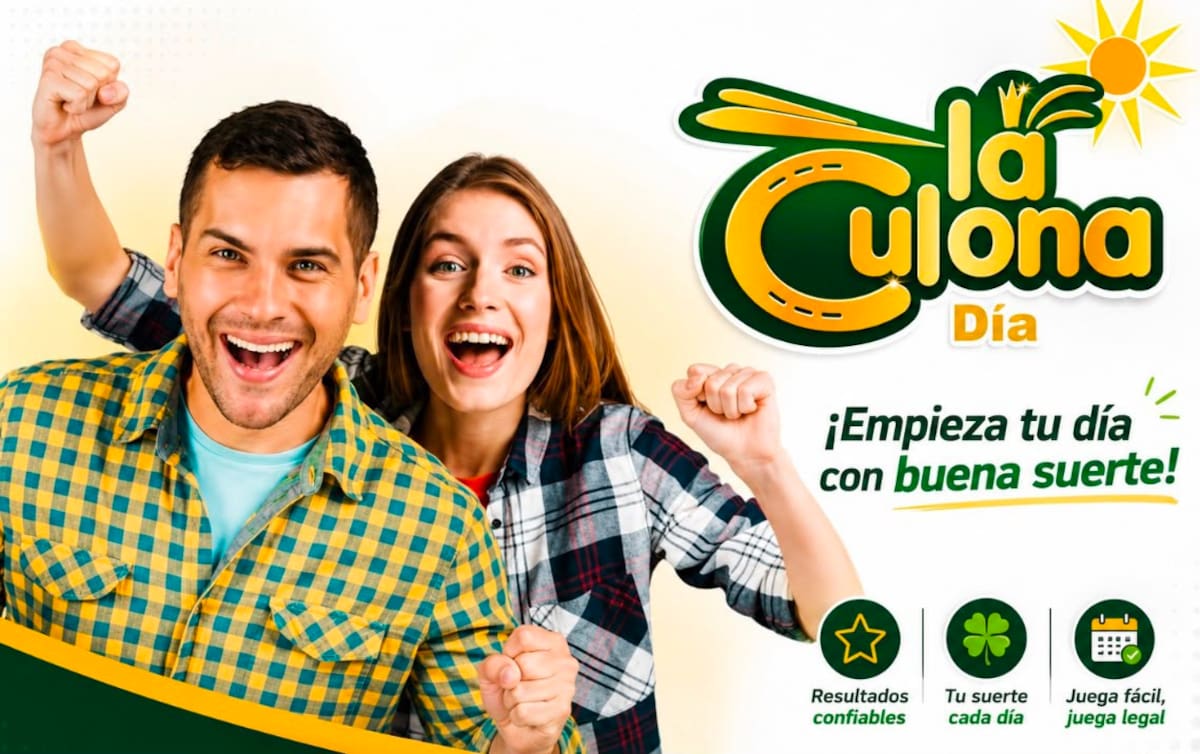 Culona Día: resultado del sorteo de hoy.