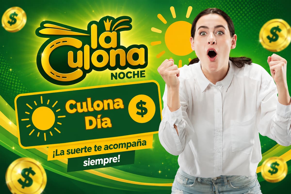 Sorteo de hoy de La Culona Noche.