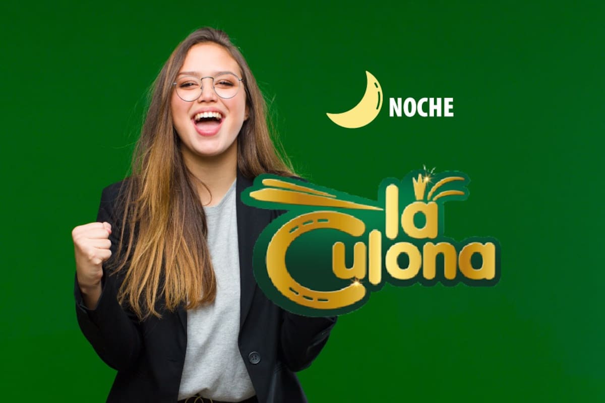 Sorteo de La Culona Noche hoy.