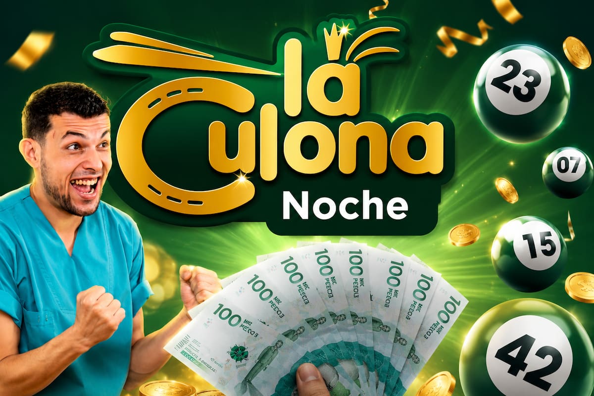 Culona Noche: número ganador del sorteo de hoy.