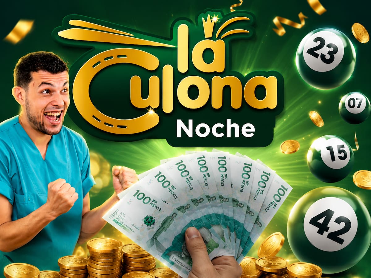 Culona Noche: número ganador del sorteo de hoy.