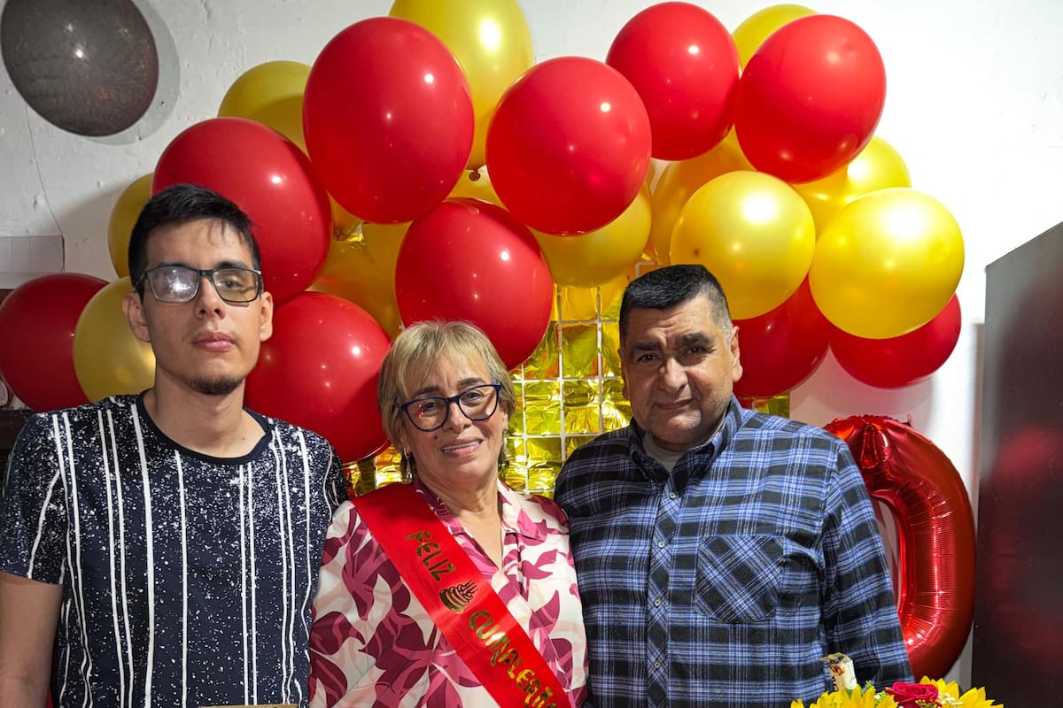 Jefferson Lipez Pinzón, María Eugenia Pinzón Pinzón y Germán Lipez Delgado. Suministrada / VANGUARDIA