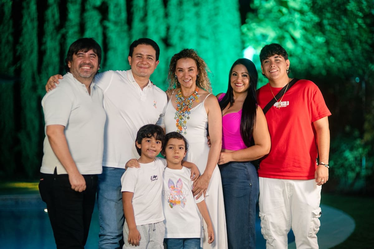 Óscar Mogollón, Carlos Ferreira, Diana Valenzuela, Diana Rincón, Santiago Mogollón, Alejandro Mogollón y Felipe Ferreira. Suministrada / VANGUARDIA