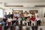 Celebración familiar por cumpleaños de Luis Ilvanio Moreno