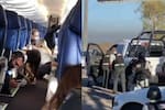 Tensión en el aeropuerto de Culiacán: un avión con pasajeros fue impactado por el cartel de Sinaloa