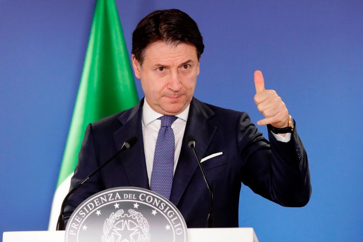La dimisión de Giuseppe Conte marca el inicio de otra crisis política Italia, y en plena pandemia del coronavirus. (Foto: EFE / VANGUARDIA)