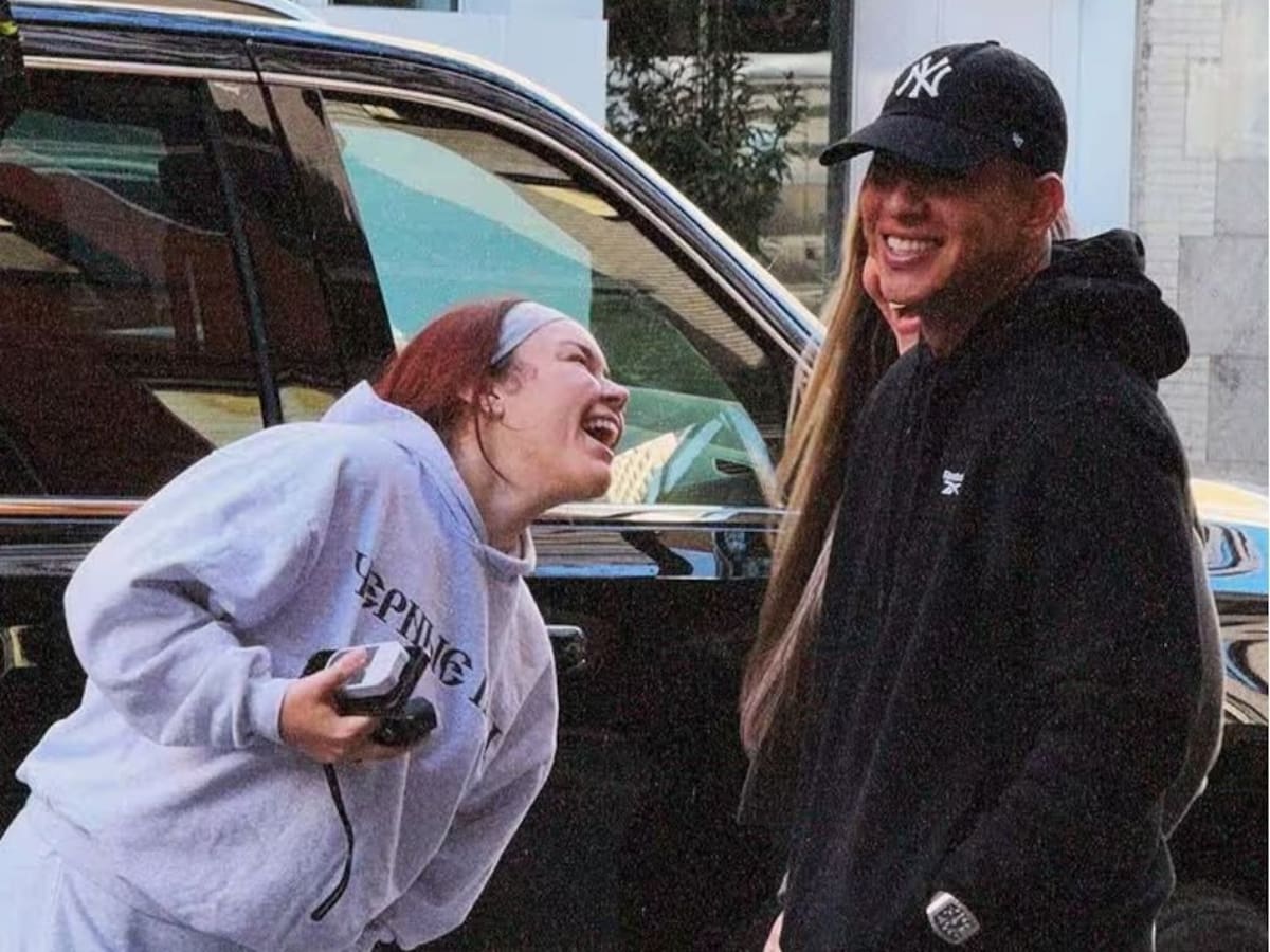La última foto que Daddy Yankee compartió junto a sus hijas antes de anunciar su divorcio con Mireddys González. El cantante disfrutó de un día en Nueva York. //Foto: tomada de internet.