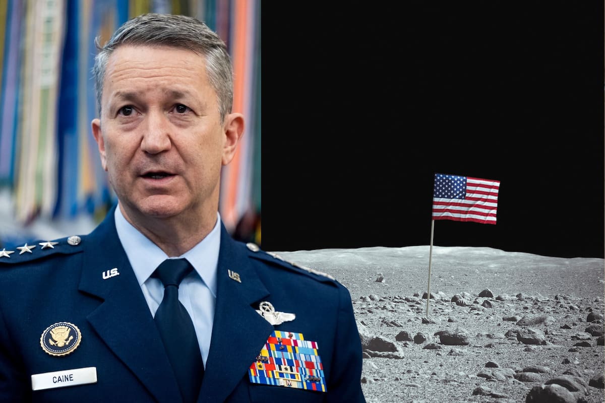 Dan Caine afirmó que las tropas de EE. UU. deben prepararse para conflictos hasta la Luna. Foto: EFE / Canva