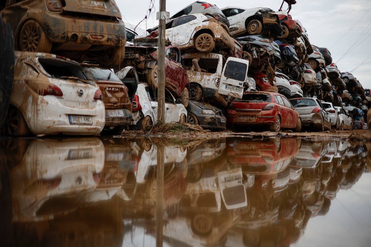 La DANA deja a su paso más de 200 muertos. EFE / VALENCIA