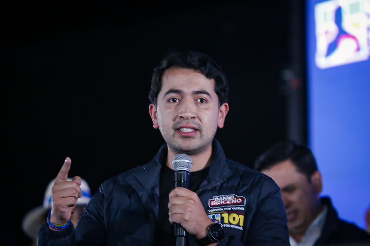 El representante a la Cámara, Daniel Briceño. // Foto: Colprensa- Cristian Bayona.