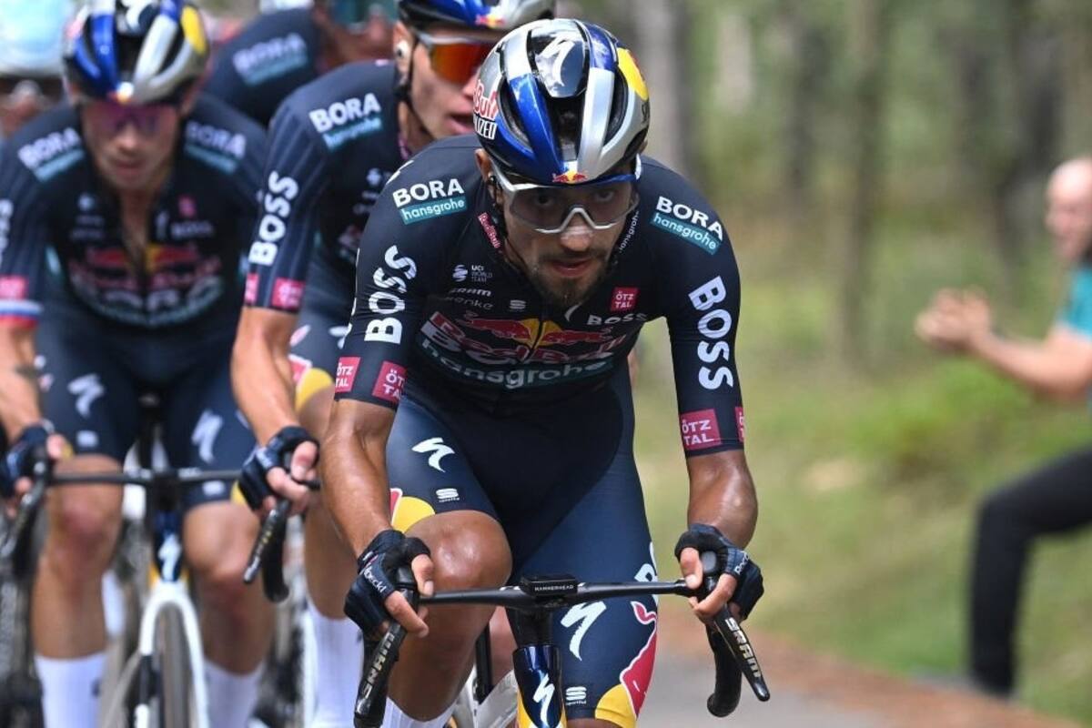 Daniel Felipe Martínez le dijo adiós a la Vuelta a España. (Foto: Redes sociales / VANGUARDIA).