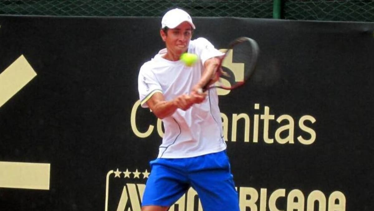 El santandereano Daniel Galán compitió en el Challenger de Bucaramanga en la temporada 2017. Foto: Archivo / VANGUARDIA.