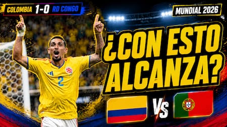 En vivo: Colombia venció a RD Congo y está en dieciseisavos, pero ¿le alcanza para Portugal?
