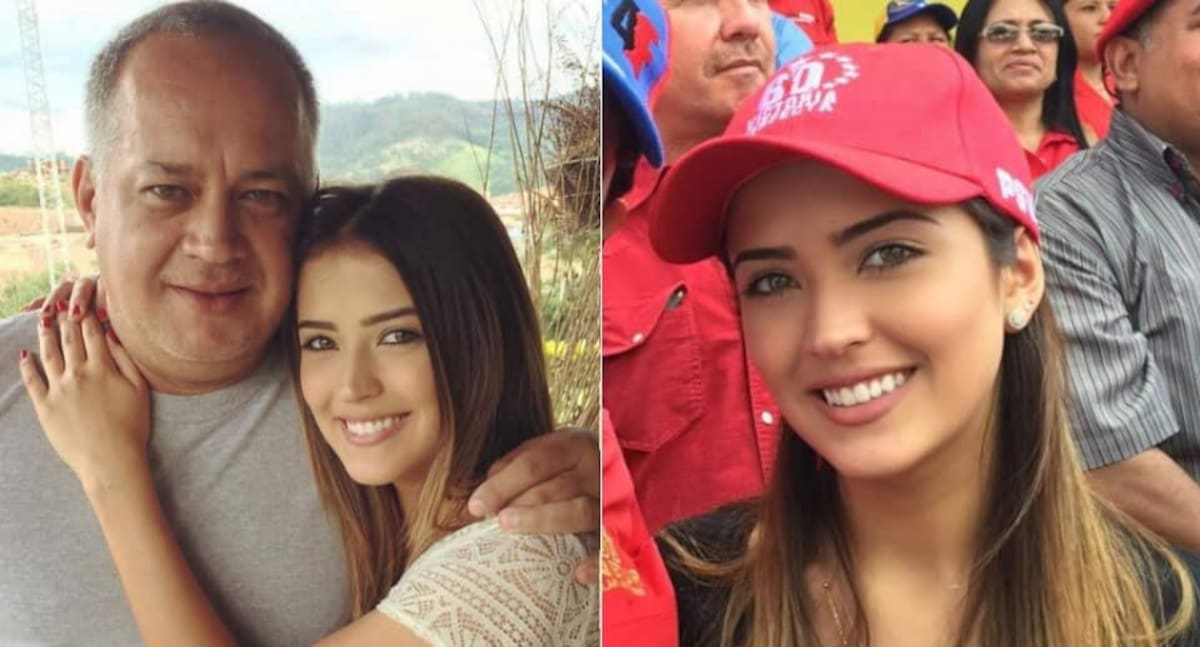 Daniela Cabello, la hija del número dos del chavismo, Diosdado Cabello.
