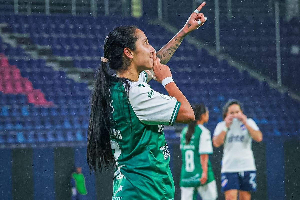 La santandereana Daniela Castellanos anotó uno de los goles en la victoria 2-0 del Deportivo Cali sobre Nacional de Uruguay, por la segunda jornada de la Copa Libertadores Femenina 2026. /FOTO: Deportivo Cali