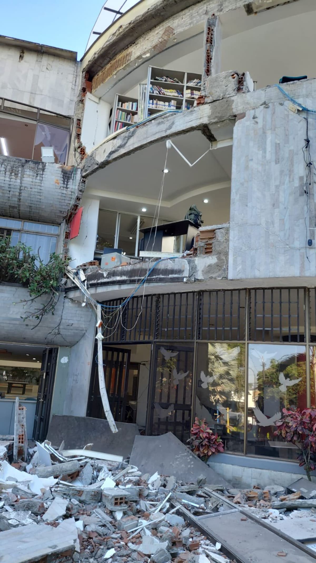 Este es el estado de la Universidad Libre de Pereira luego del terremoto del lunes 10 de agosto de 2026.