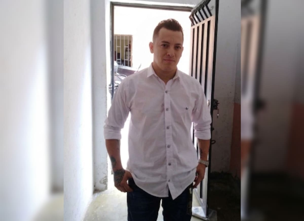 Darío Alberto Leal Arciniegas, de 39 años, perdió la vida tras el accidente ocurrido en el sector de Vijagual.